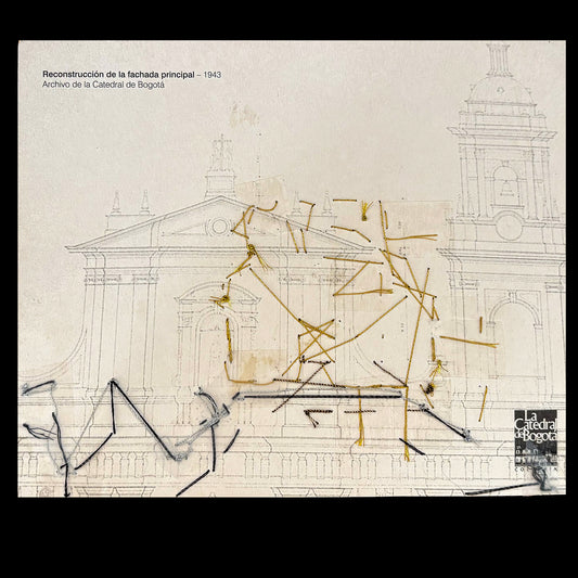 Postcard Cathedral of Bogota