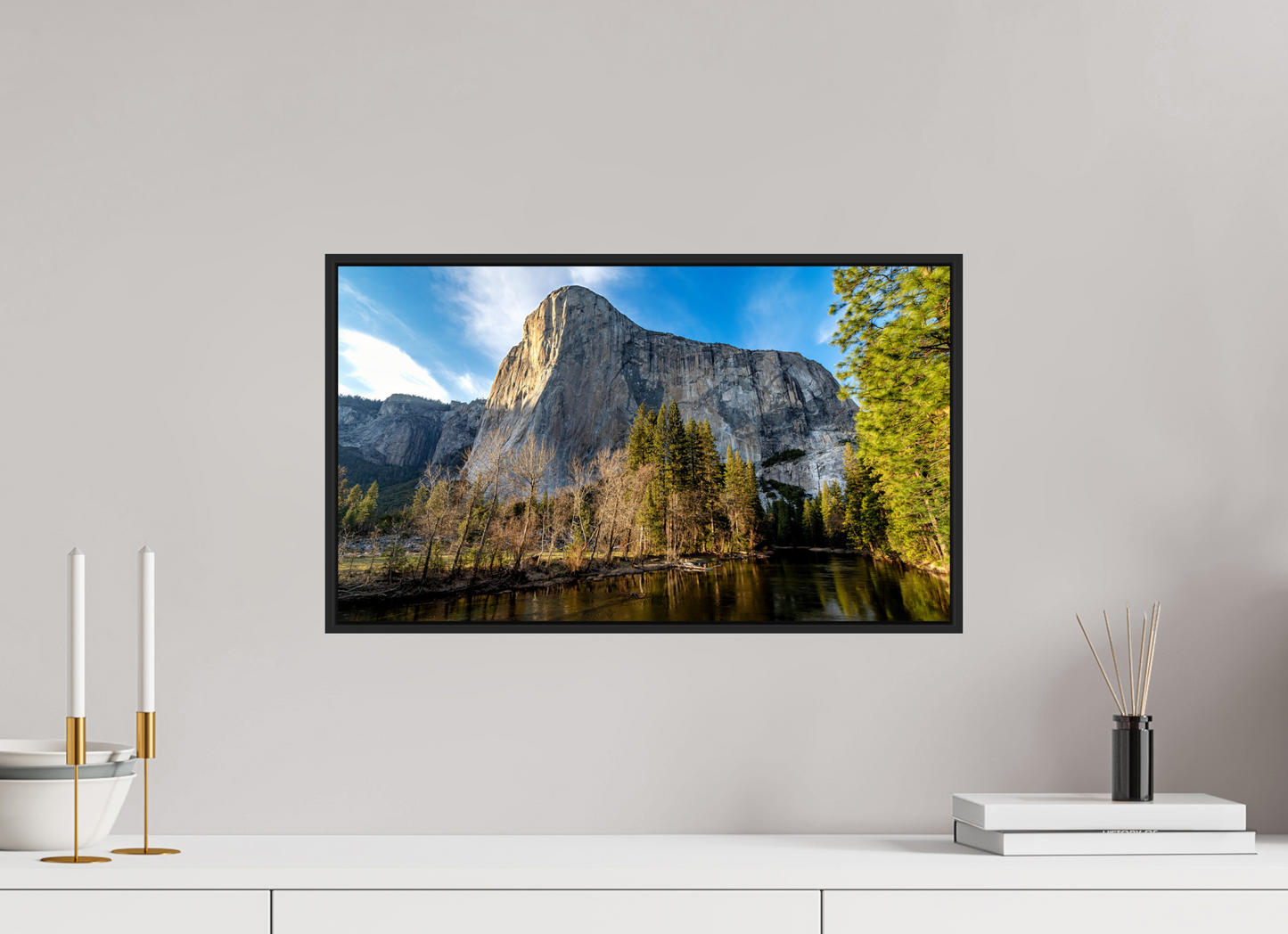20.7 x 12″, Framed Acrylic Photo Print El Capitan