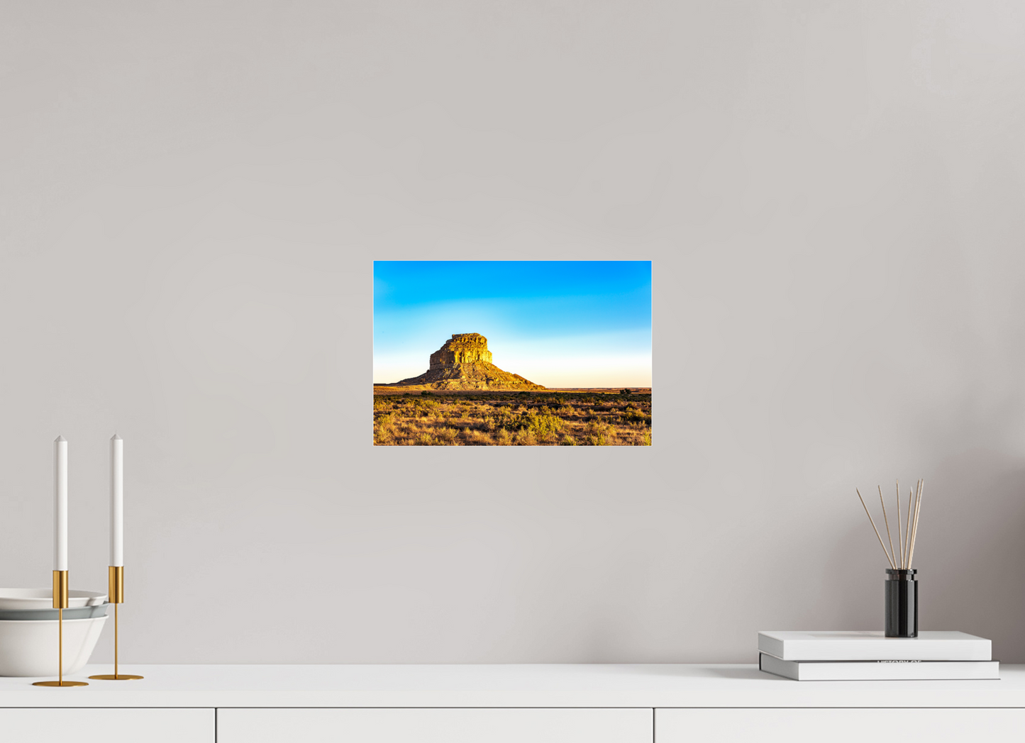 12 x 8″, Acrylic Photo Print Fajada Butte