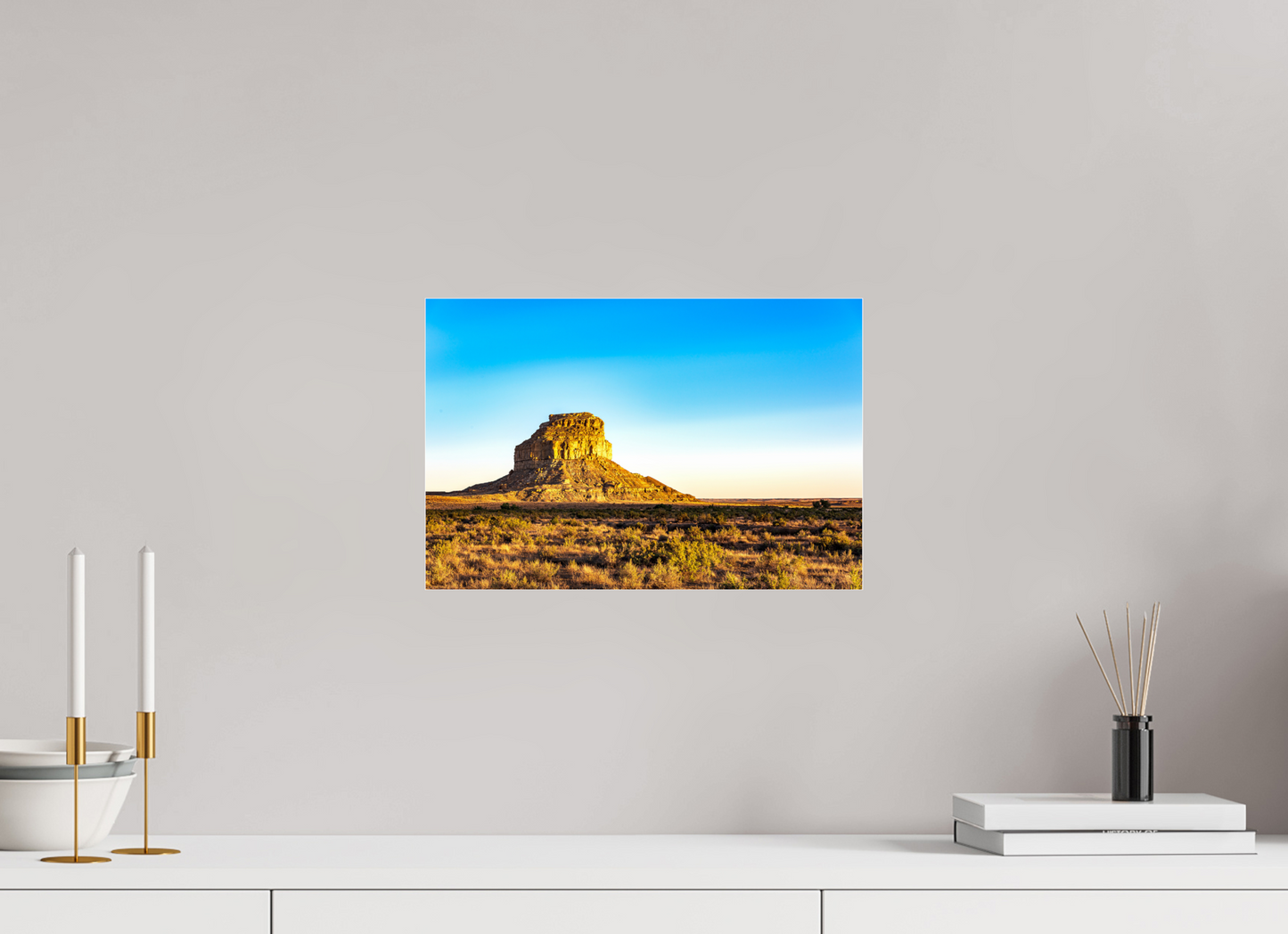 15 x 10″, Acrylic Photo Print Fajada Butte