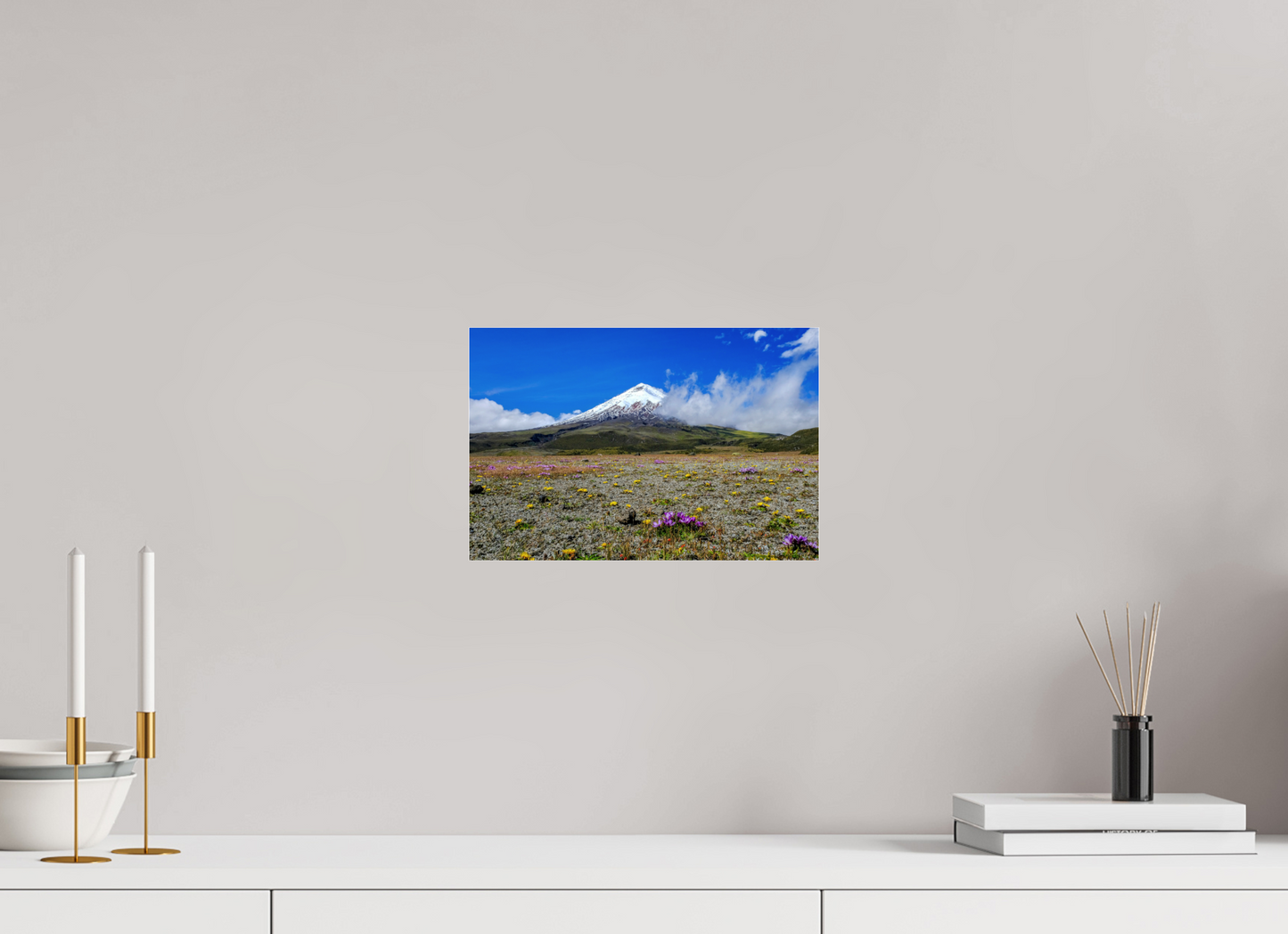 12 x 8″, Acrylic Photo Print Cotopaxi Colors