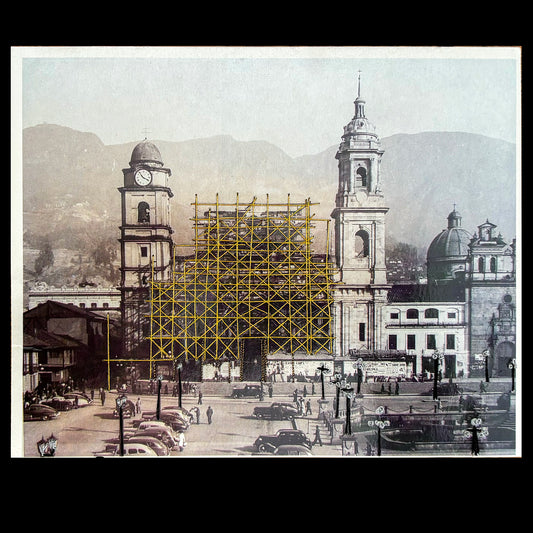 Postcard Cathedral of Bogota