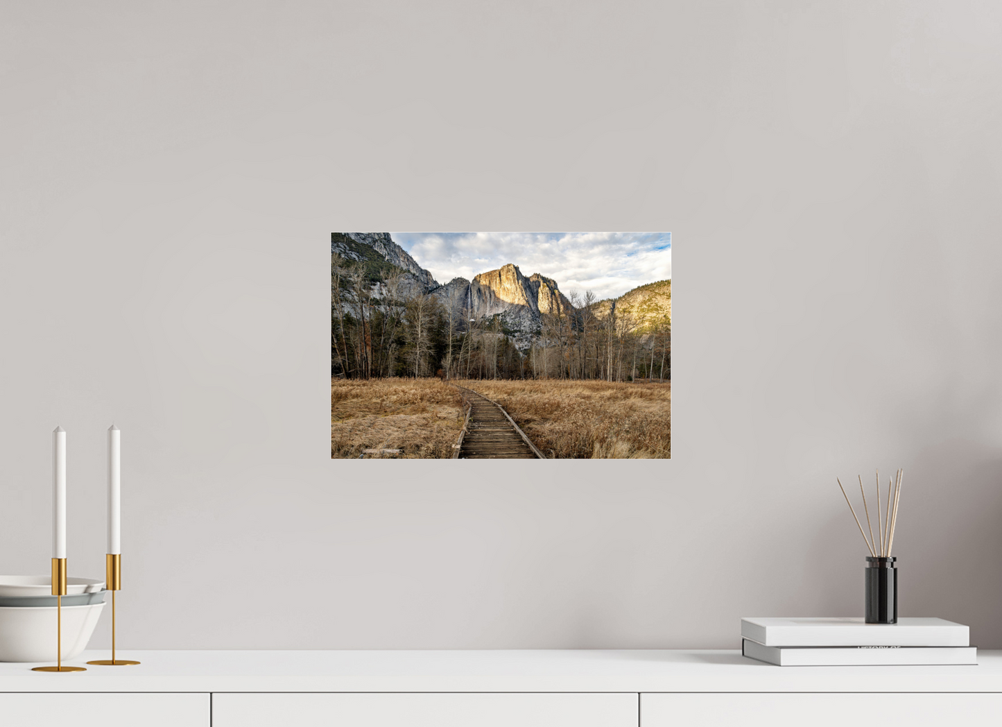 15 x 10″, Acrylic Photo Print Yosemite Falls