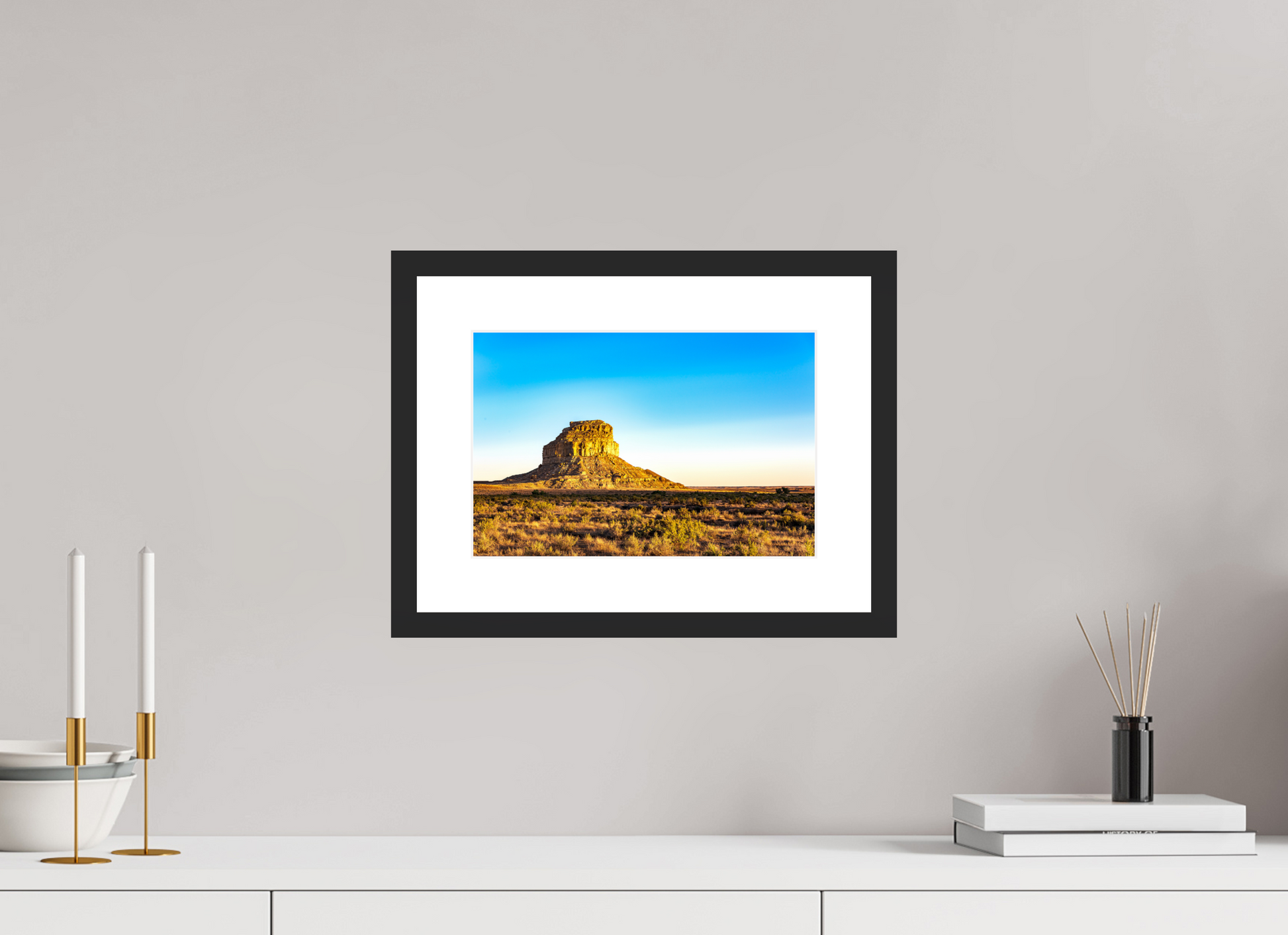12 x 8″, Framed Fine Art Print Fajada Butte