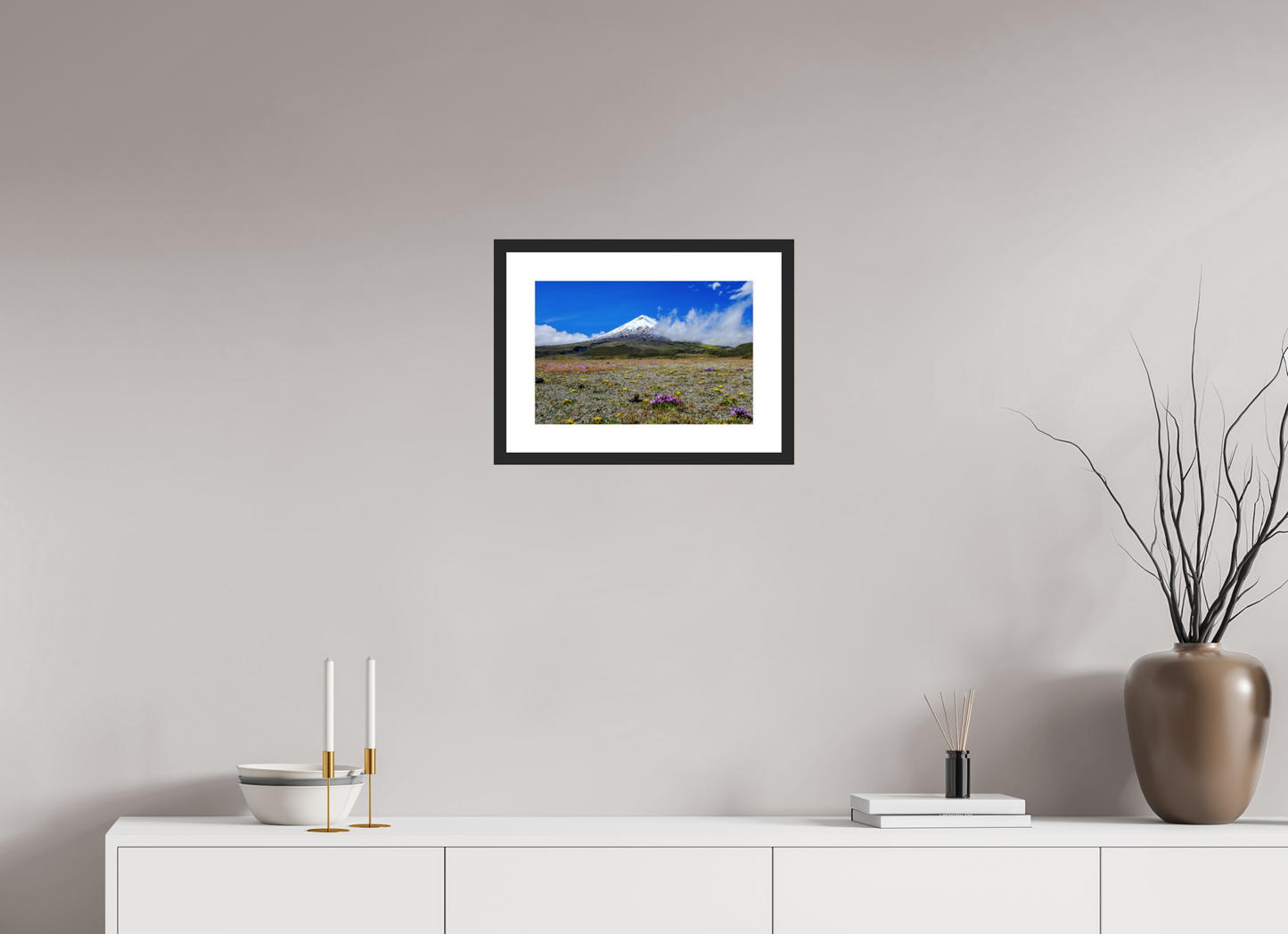 15 x 10″, Framed Fine Art Print Cotopaxi Colors