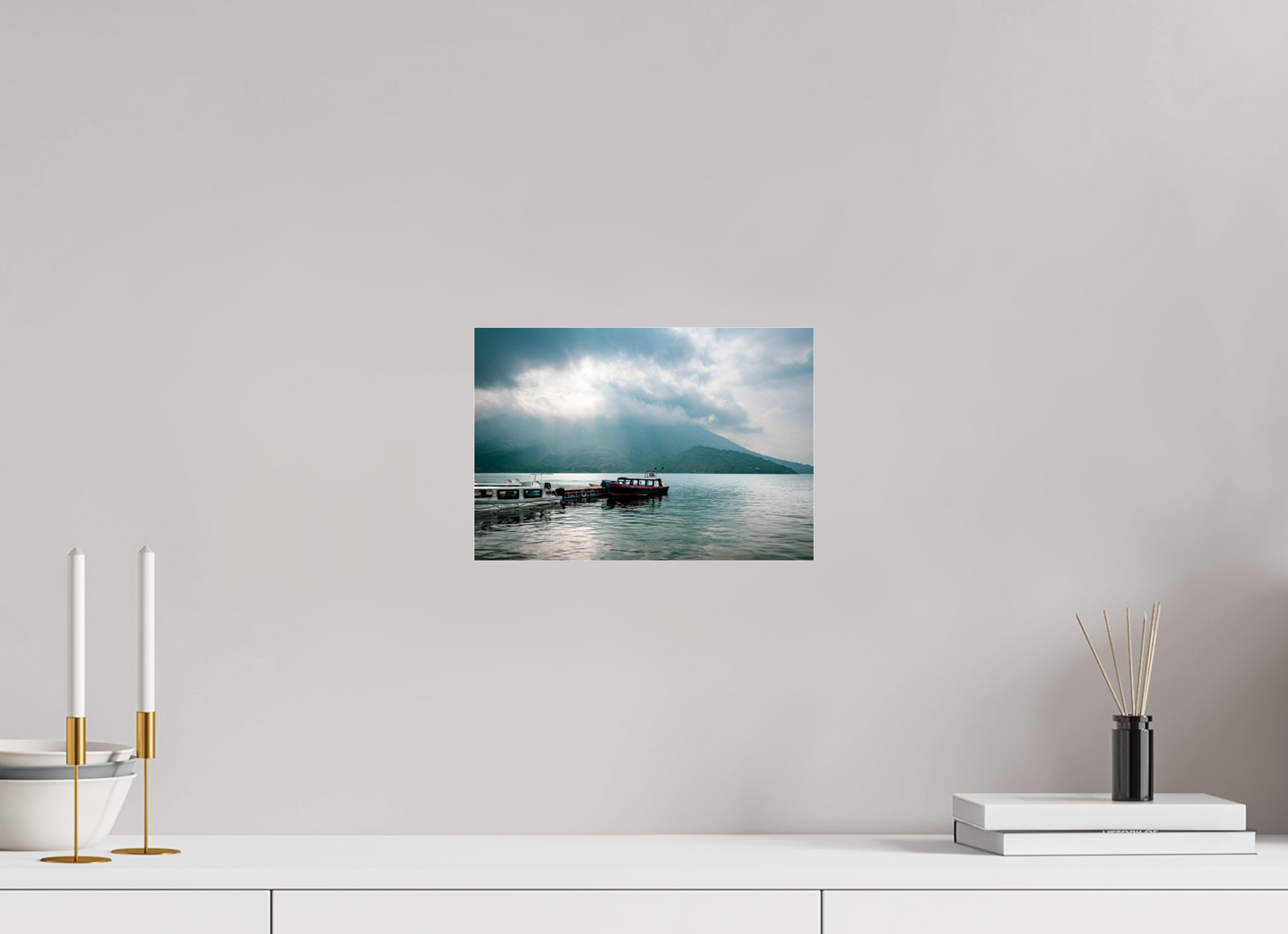 11.7 x 8″, Acrylic Photo Print Lake Atitlán