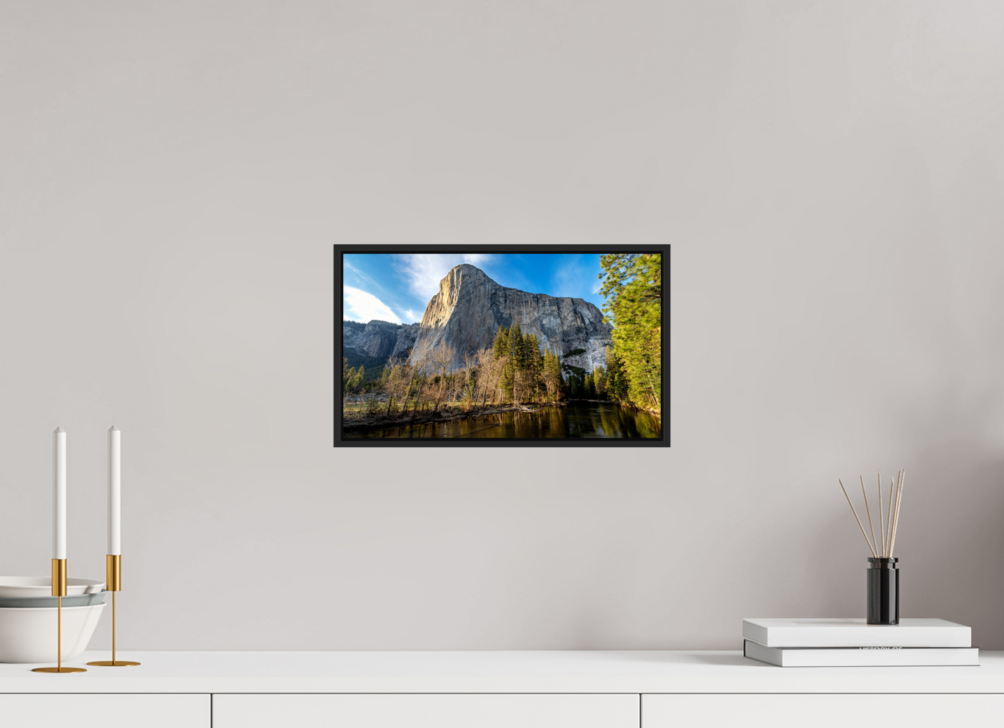 13.8 x 8″, Framed Acrylic Photo Print El Capitan