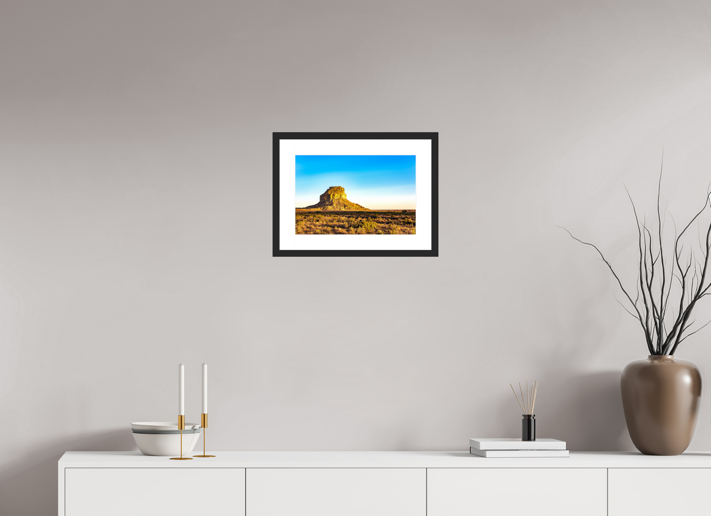15 x 10″, Framed Fine Art Print Fajada Butte